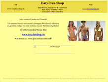 Tablet Screenshot of hwsw.easyfun-shop.de